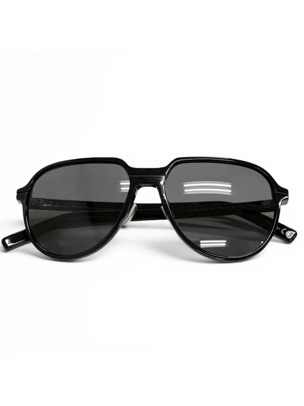 Dior Essential AF CD Logo Sunglasses Eyewear Black Gray